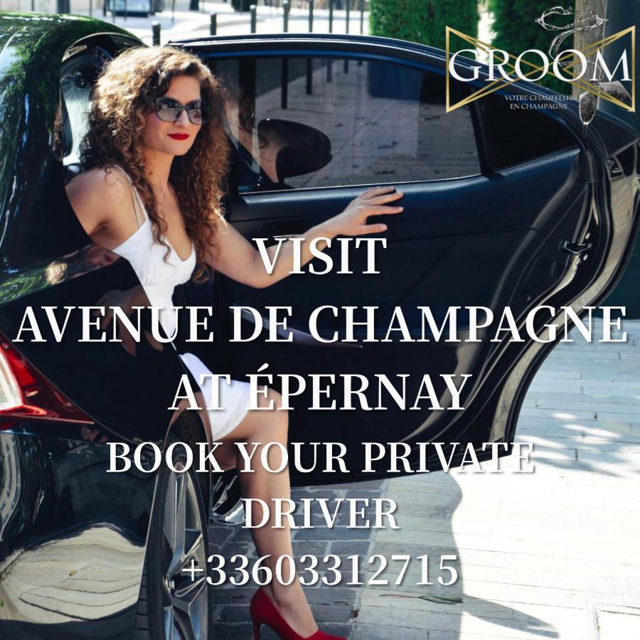 Groom Epernay - Jacuzzi & Champagne エクステリア 写真